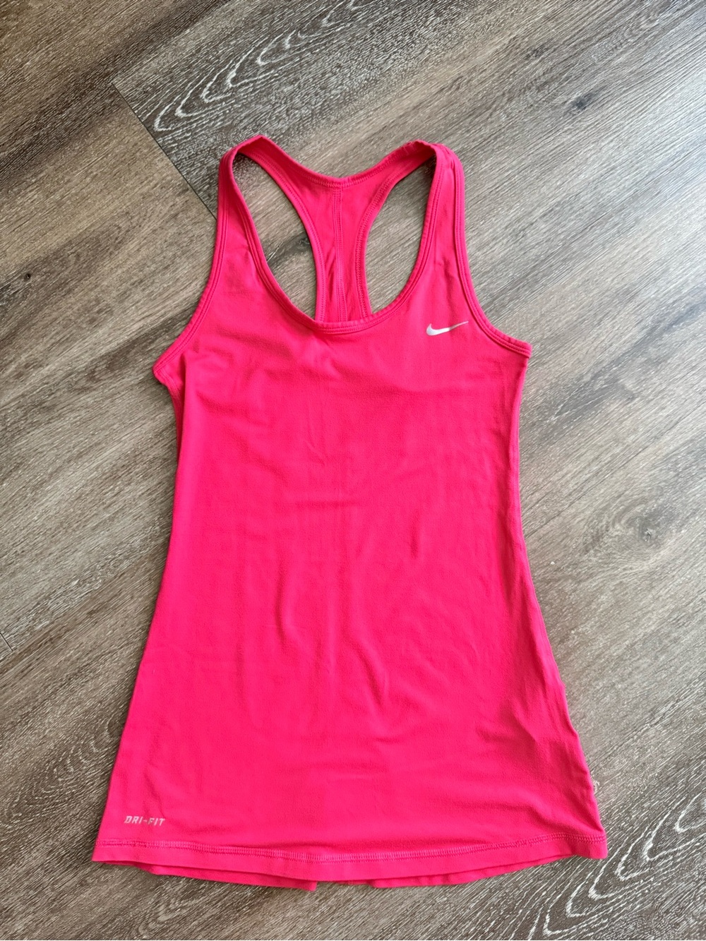 Nike Pink Racerback Dri-FIT Tank Top